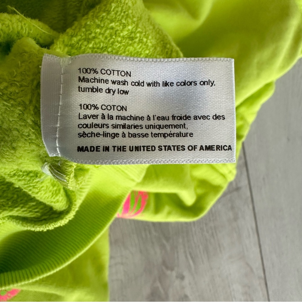 Frankies Bikinis Burl Grass Green Butterfly Crop … - image 5